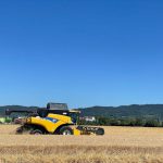 Rural Development - a yellow tractor in a field